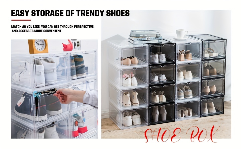 See through boxes online for shoes