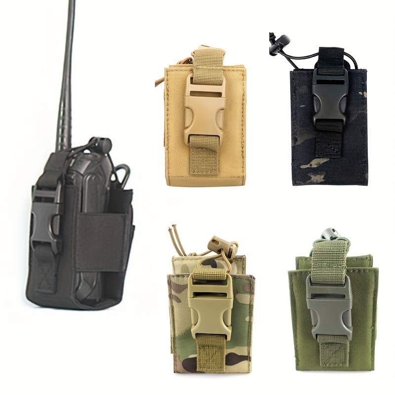 Tactical Molle Radio Walkie Talkie Pouch Marsupio Tasca Porta Fondina Per  Interfono Portatile Borsa Per La Caccia Arrampicata - Sport E Tempo Libero  - Temu Italy