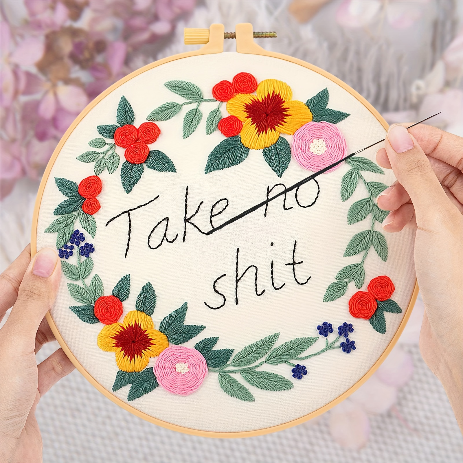 Funny Embroidery Kit - Temu