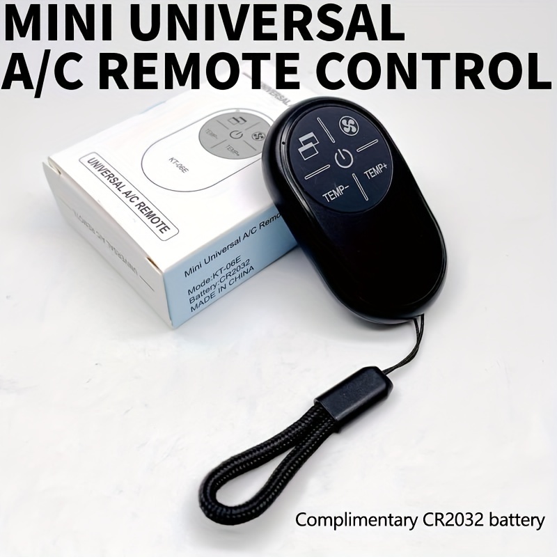 Control remoto universal de aire acondicionado, compacto y portátil,  duradero, ahorro de energía y respetuoso con el medio ambiente,  multifuncional