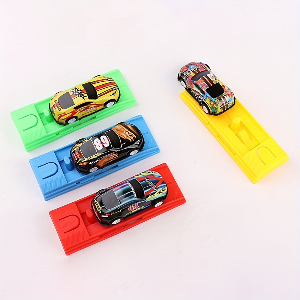 Kids Kinetic Shooting Racing Car Taxi Model Inertia Sliding Temu