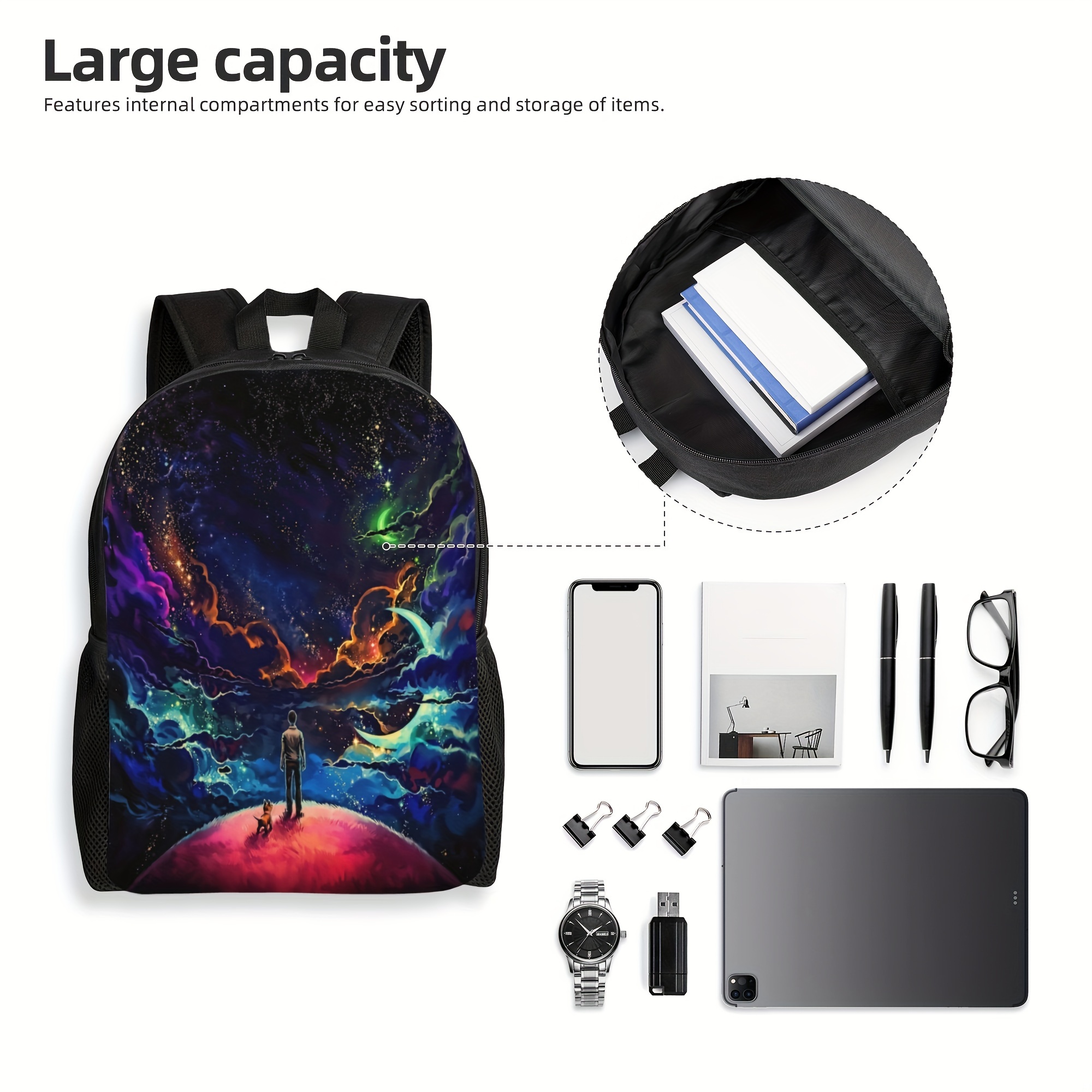 Large hotsell galaxy backpack