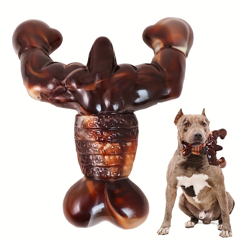 Dog Toys for Aggressive Chewers Indestructible Large Dogs,Real Bacon  Flavored,Dog Chew Toy Bones Medium/Large Breed Dogs,Best to Keep Them Busy