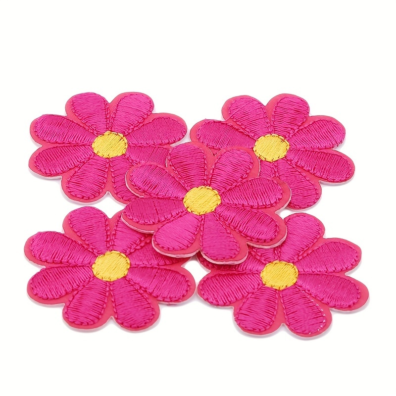 Fresh Orchid Flower Embroidery Stickers Patch Cloth Stickers - Temu  Philippines