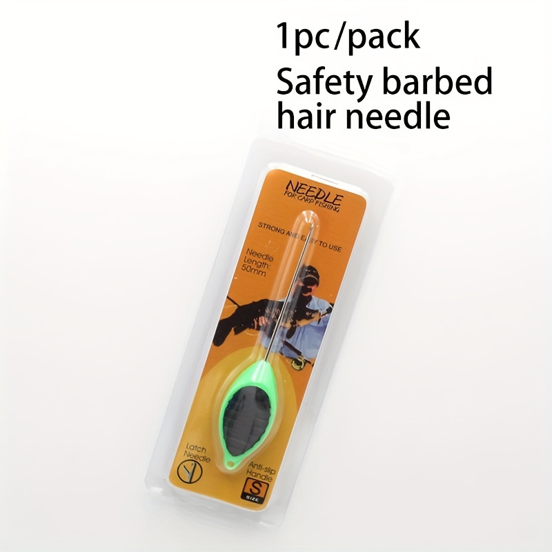 Carp Fishing Rigs Needle Safety Barbed Needle Fishing Bait - Temu