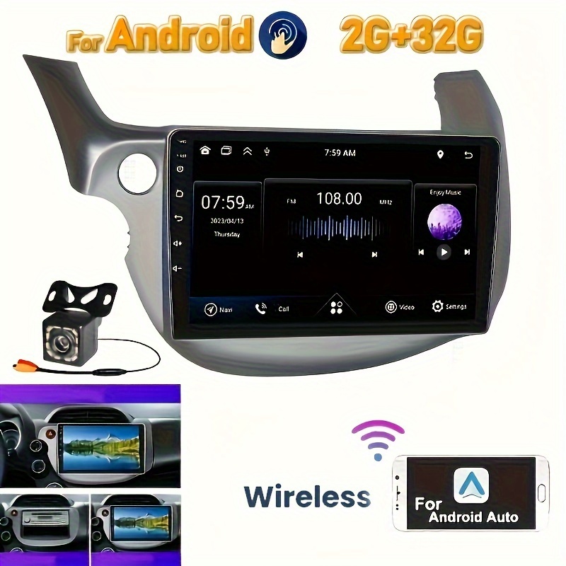 Para Android 10.0 (2G+32G) Estéreo De Coche Para Fit - Temu