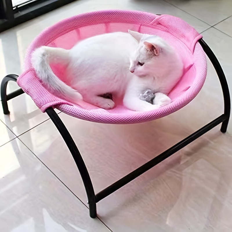 

Cat Bed Pet Hammock Bed Cat Sleeping Bed Breathable Cooling Cot Sofa Pet Hammock Bed