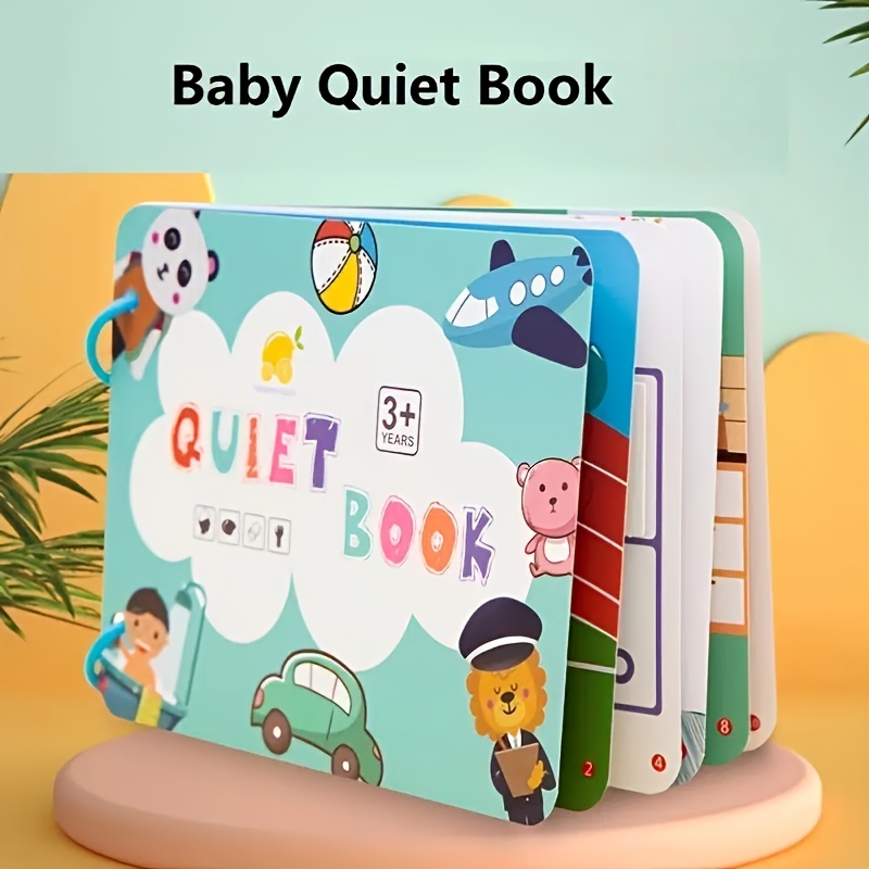 Silenzioso libro occupato Montessori giocattoli per bambini in età  prescolare raccoglitore di attività occupato bordo autismo primi giocattoli