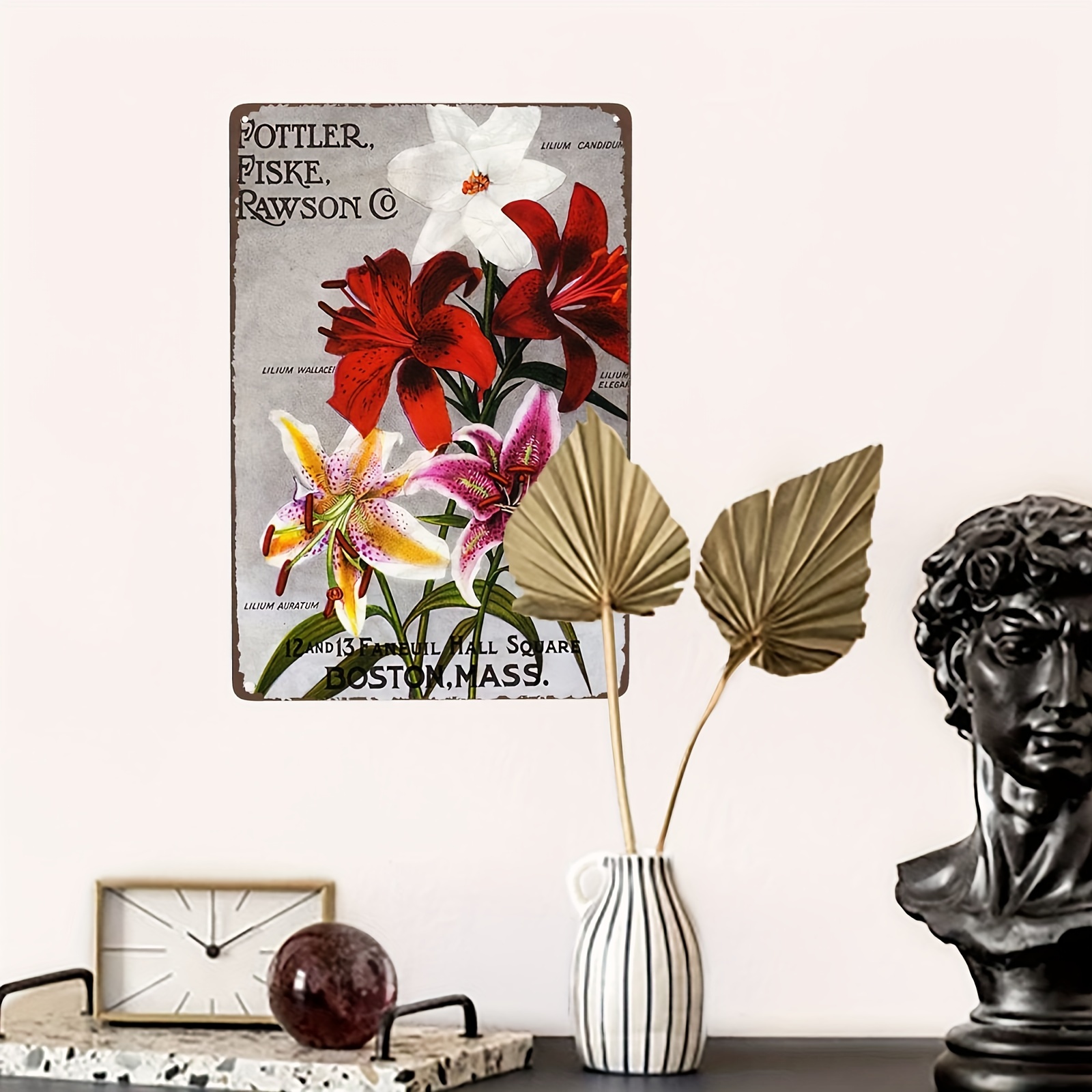 Arte de parede de placa metálica decorativa - Impressões de arte e  fotografias em metal