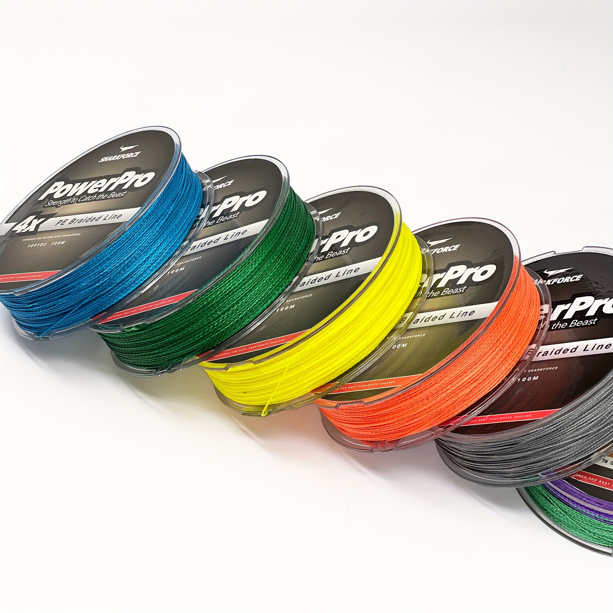 300M PE 4 Braided Fishing Line Multi Color Saltwater Fishing for Spinning  Reel