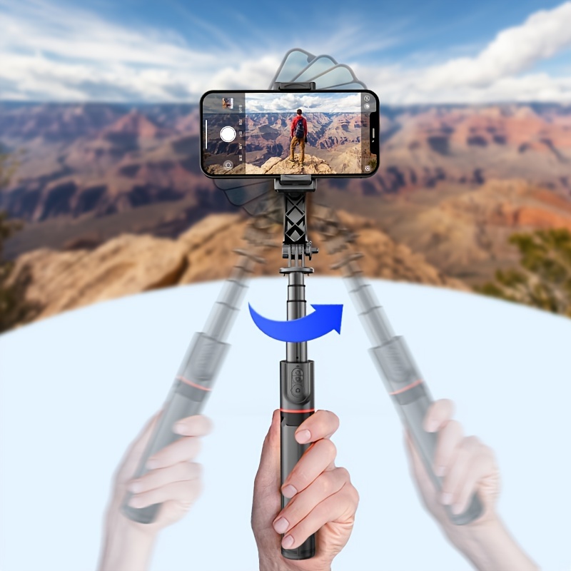  ZHIYUN Smooth X - Palo para selfies plegable con estabilizador  para smartphone, estabilizador extensible de mano para iPhone o Android,  para seguimiento facial, gestos, etc. : Celulares y Accesorios