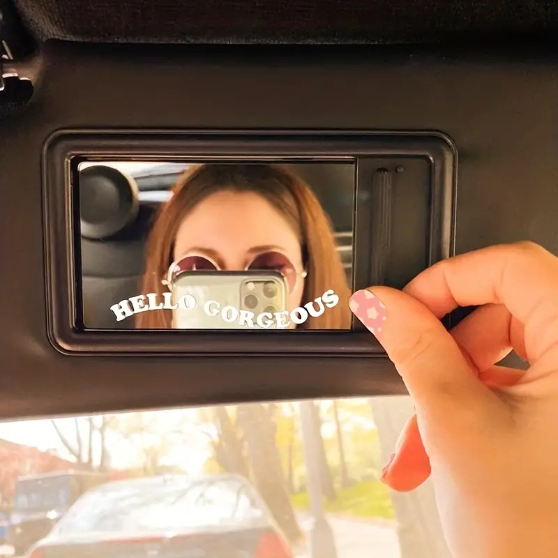 Auto rückspiegel vinyl aufkleber Steigern Selbstfürsorge - Temu