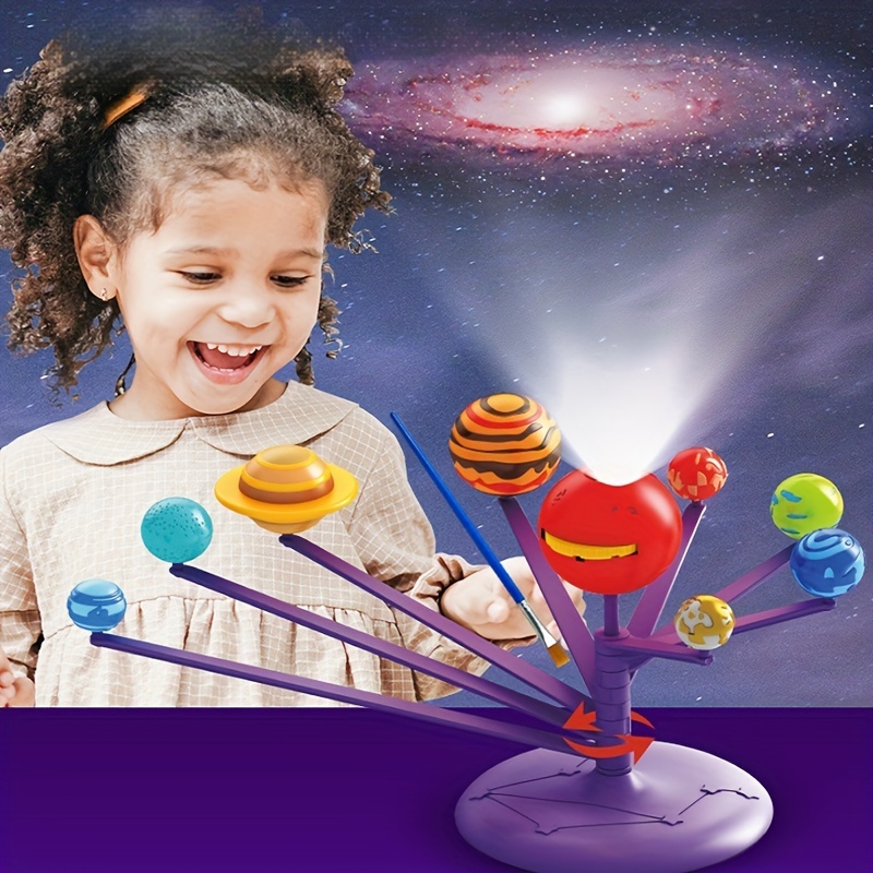 Student Diy Solar System Planetarium Scientific Invention - Temu