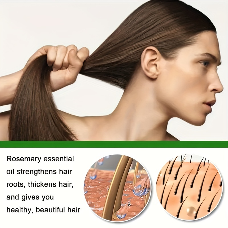 Olio Essenziale Cura Capelli Rosmarino Olio Crescita Capelli