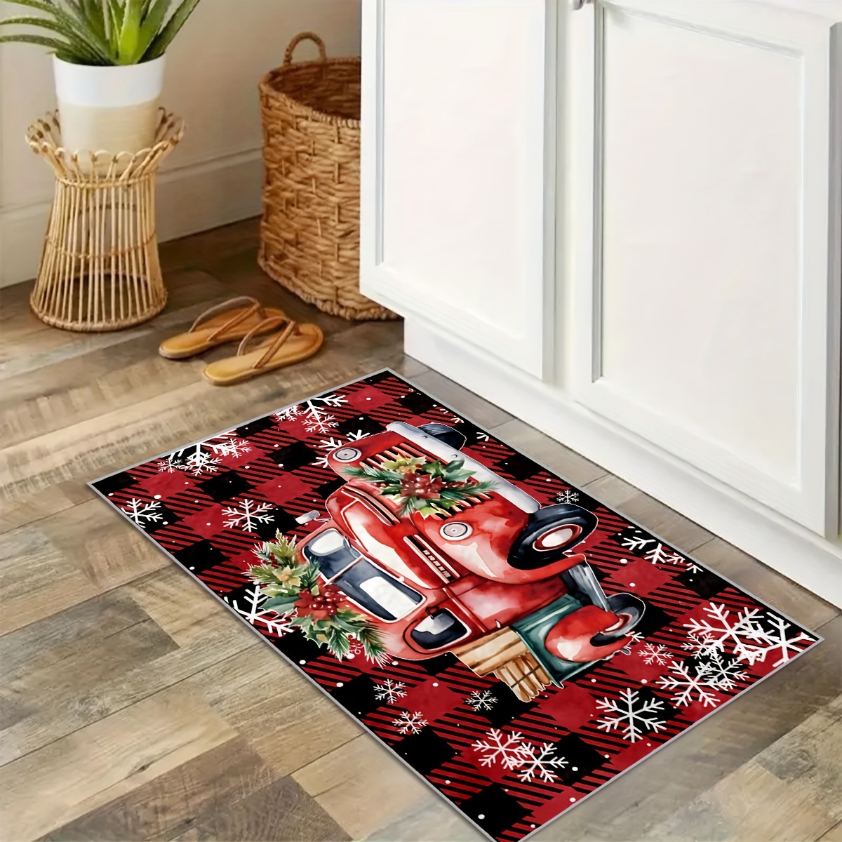  Kitchen Rugs and Mats Non Skid Washable, Absorbent