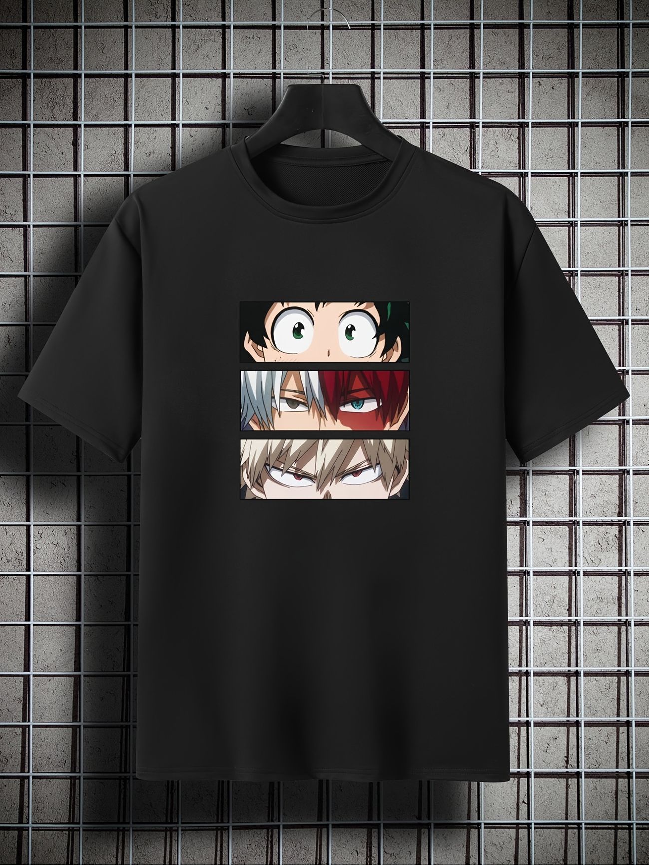 Men's Anime Male Characters Japanese Style Print Casual Round Neck Short  Sleeve T Shirt | Shop On Temu And Start Saving | Temu