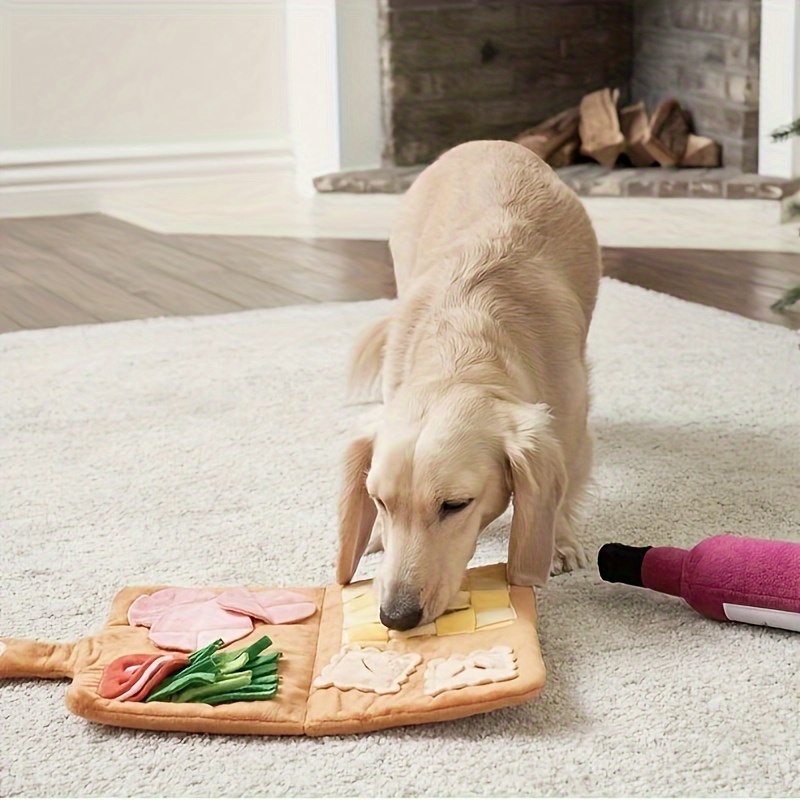 Interactive Dog Snuffle Mat Slow Feeding Pad For Pet - Temu