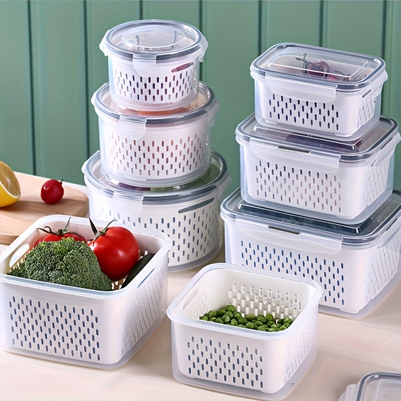 Bacon Container 304 Stainless Steel Airtight Deli Meat Storage Containers  Food Storage Containers with Lids for Refrigerator - AliExpress