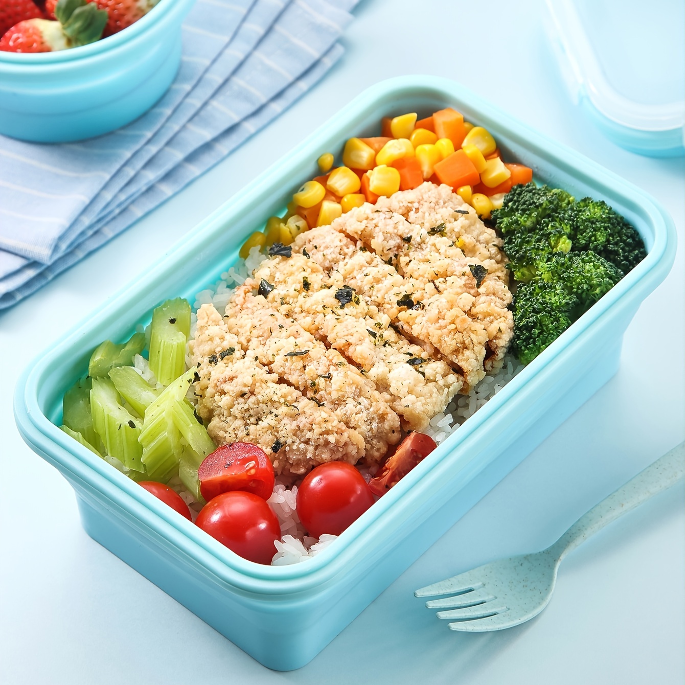 Microwave Freezer Lunch Boxes, Food Storage Container