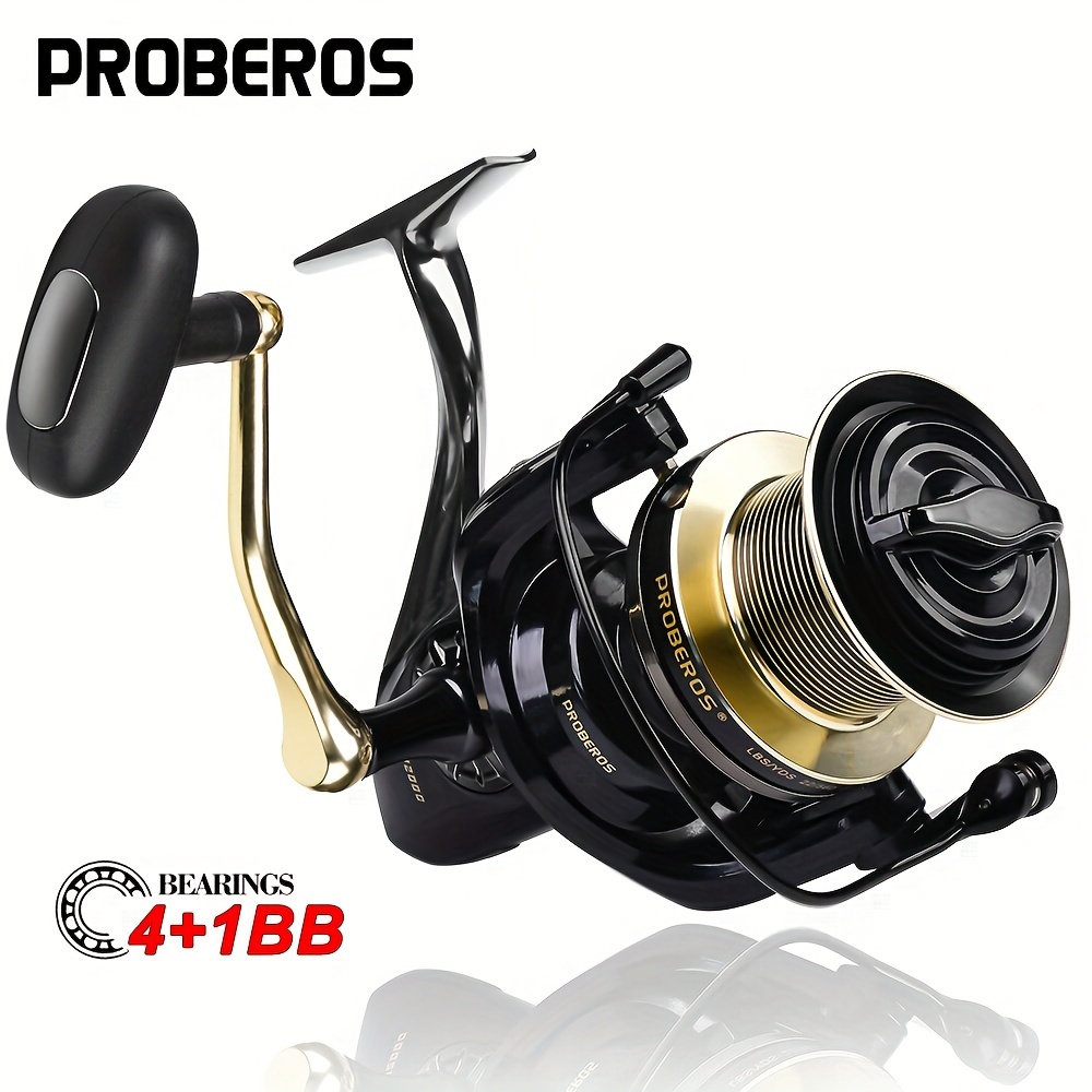 Proberos Fishing Reel 1000 7000 Series Cnc Metal Spool Spinning Reel Max  Drag 11 21kg For Saltwater, Today's Best Daily Deals