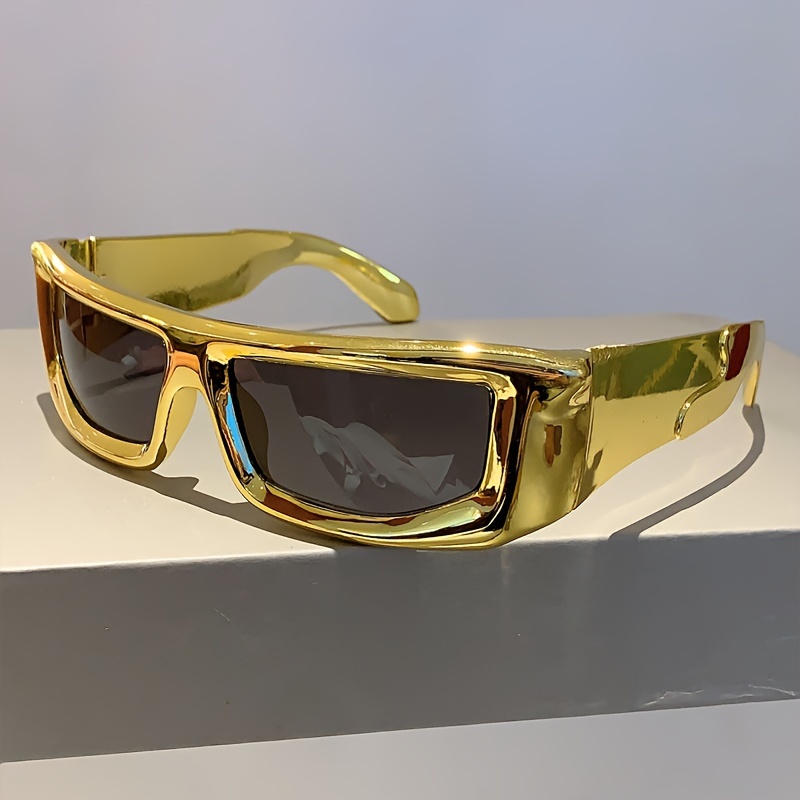 Gafas de sol futuristas, gafas rave, Weploda, 3 piezas, gafas