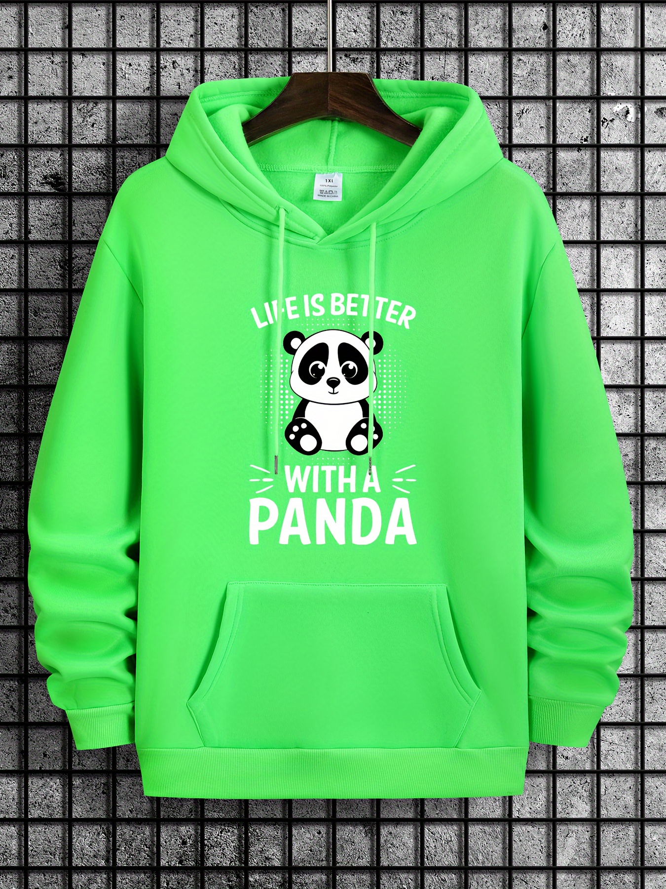 Designer panda online hoodie