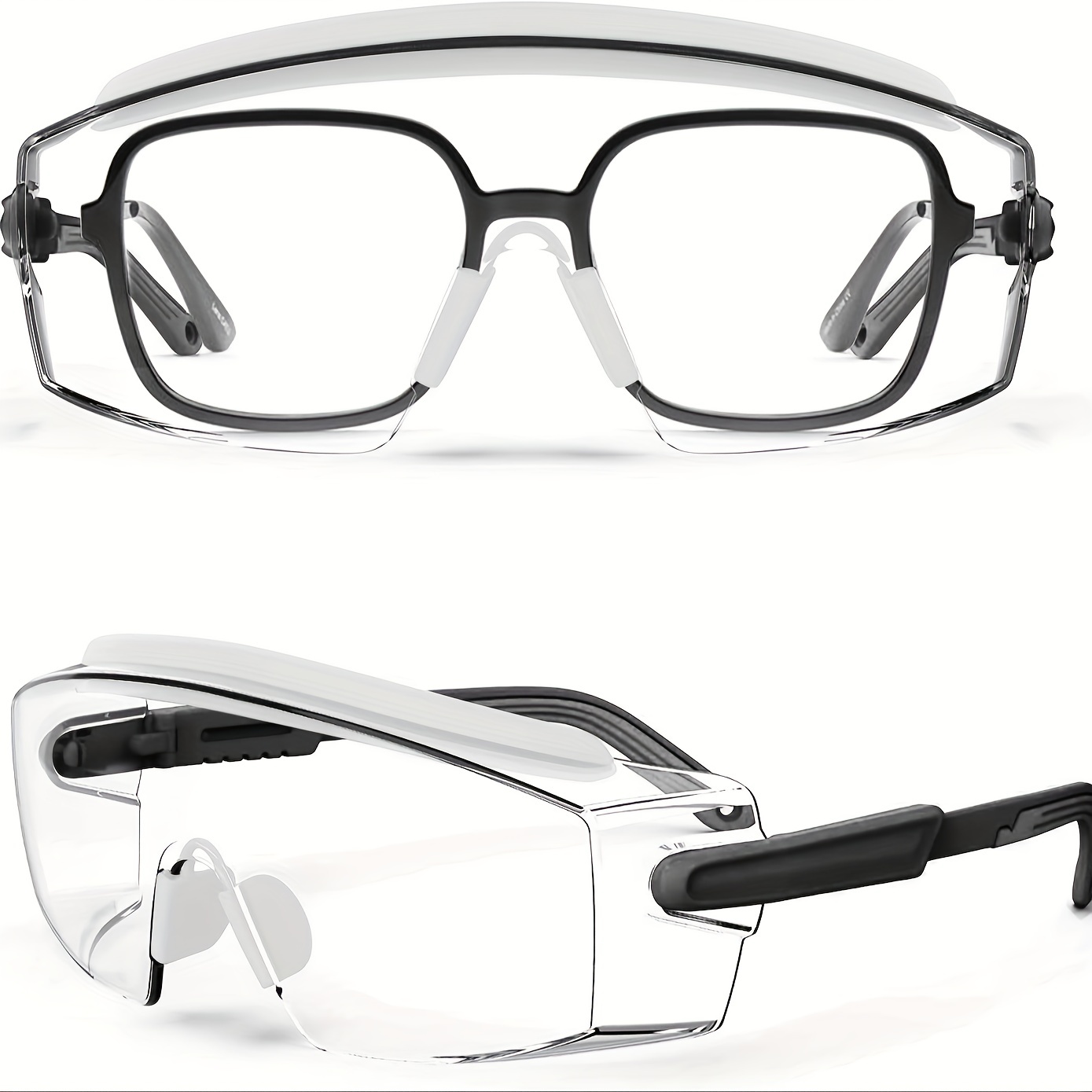 Gafas Seguridad Antivaho Safeyear Lentes Transparentes - Temu
