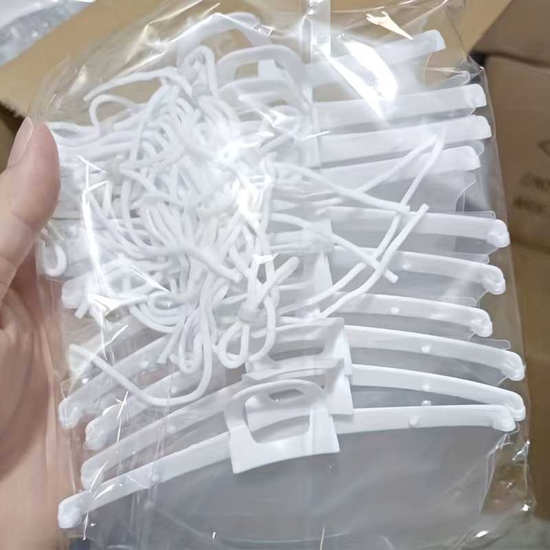 Plastic Masks Food Service Disposable Supplies Transparent - Temu