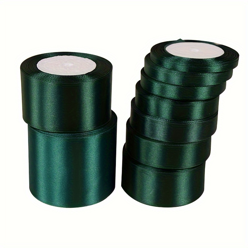 Dark Green Ribbon Wide 22 Meters Long Polyester Webbing Gift - Temu