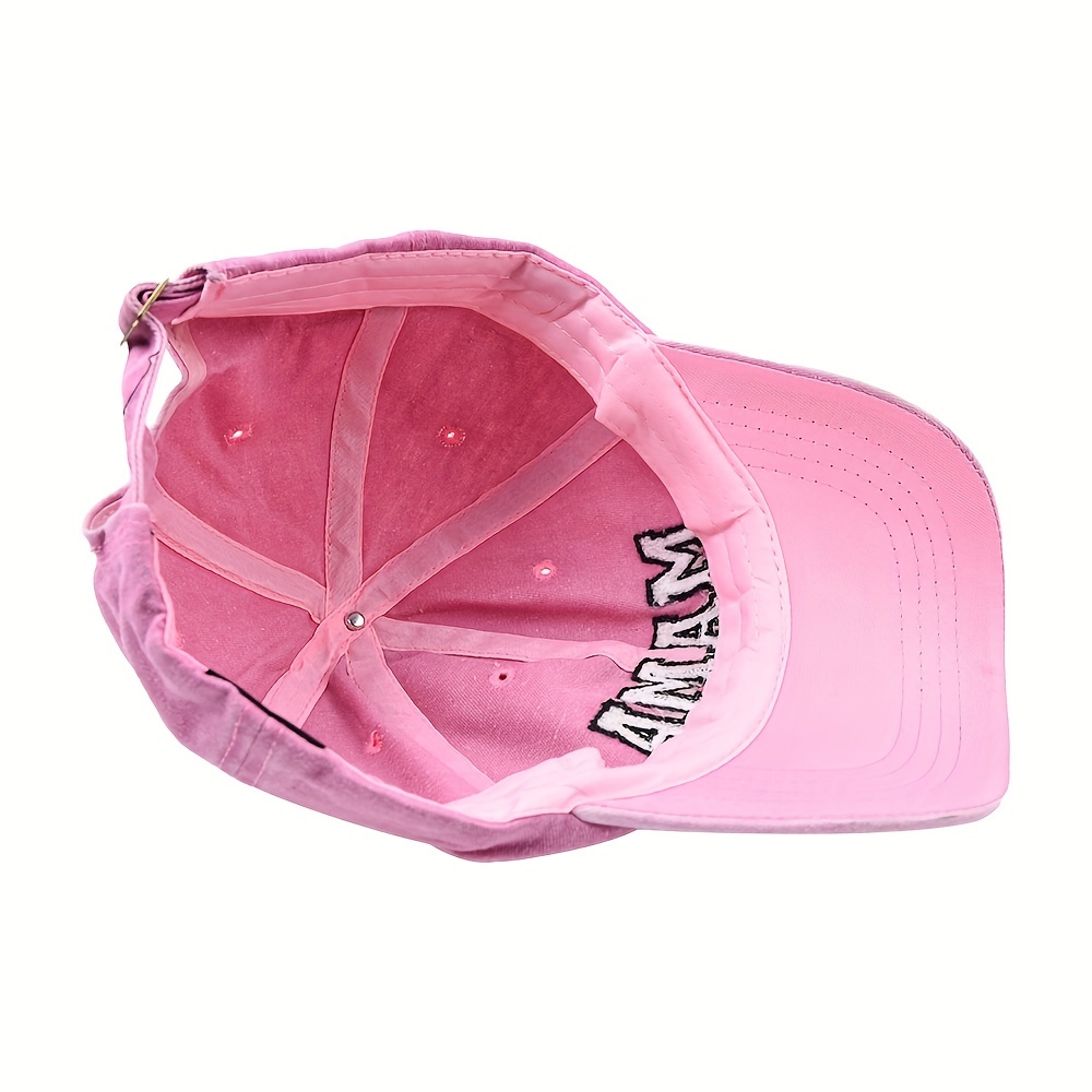 MAMA Patch Baseball Cap Sun Hat for Women