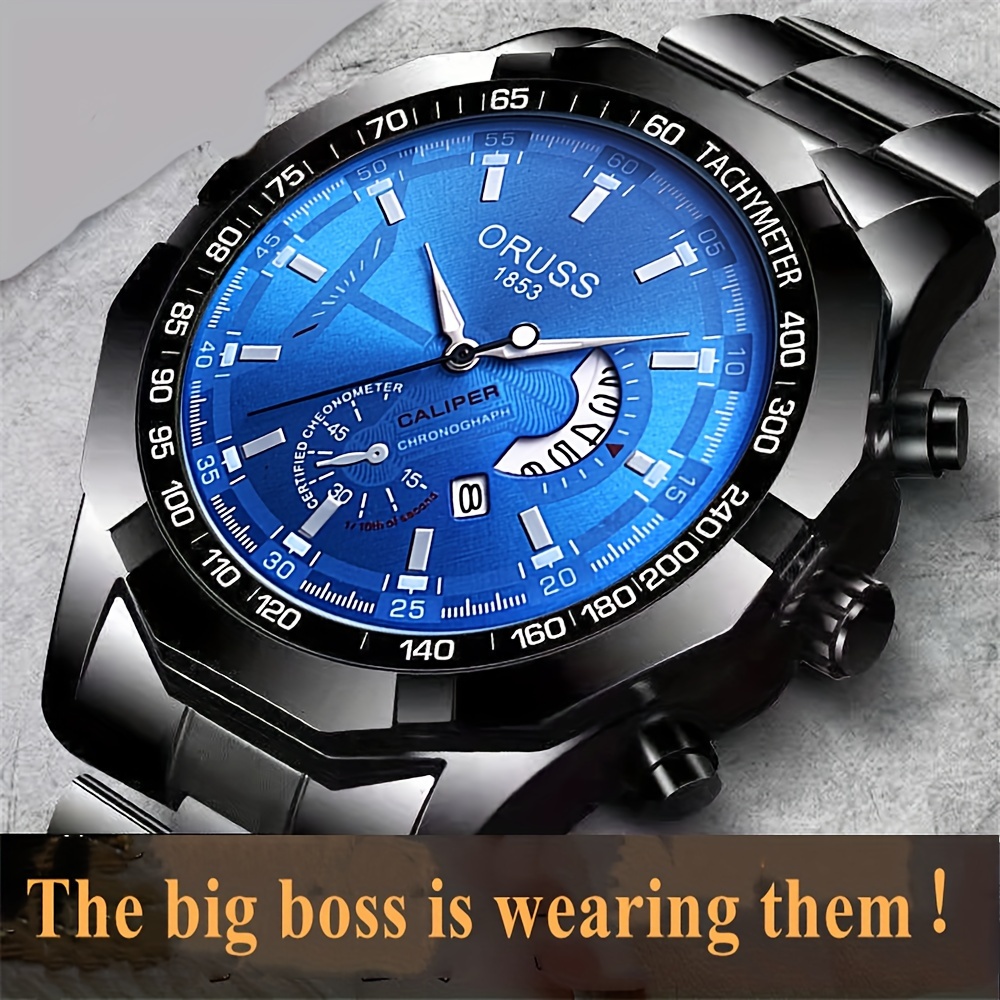 

Men's Watches New Classic Durable Fashion Students With All-around Fashion Personality Waterproof Luminous Handsome High-end Cool Handsome Men's Watches, Ideal Choice For Gifts