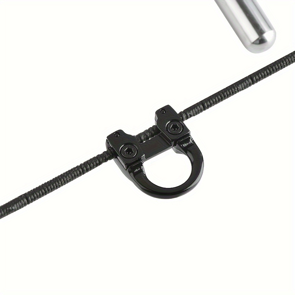 Compound Bow D Loop Aluminum U Ring Buckle D Rope Archery Accessories