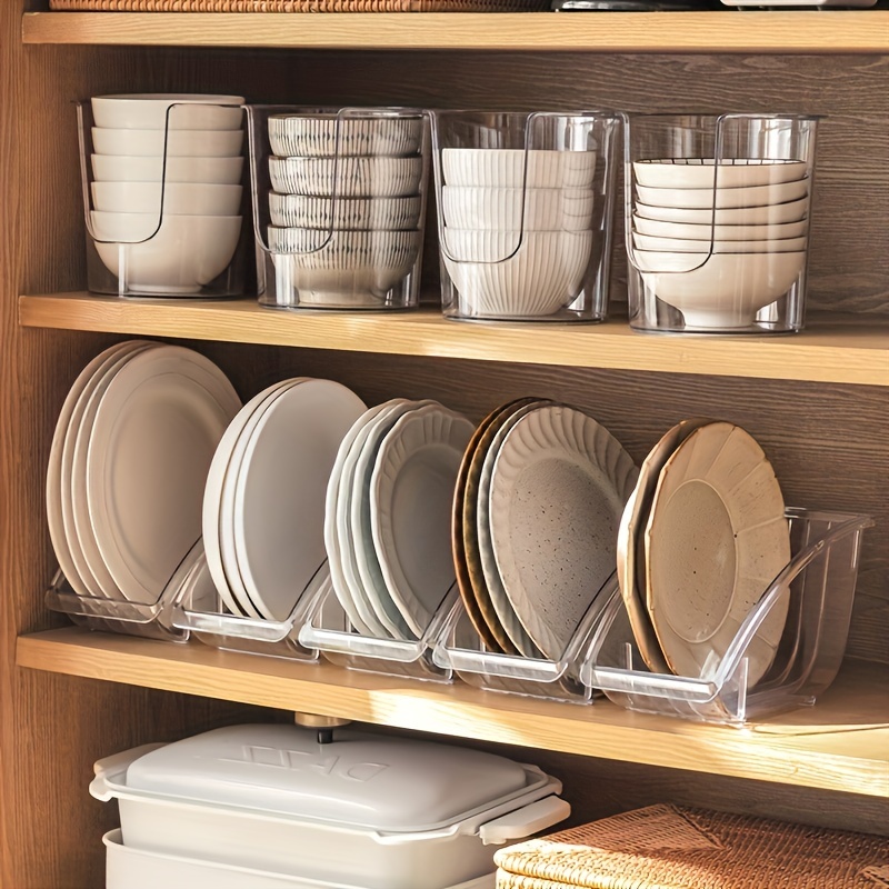 Grande Slim Plates & Bowls Cabinet Organizer