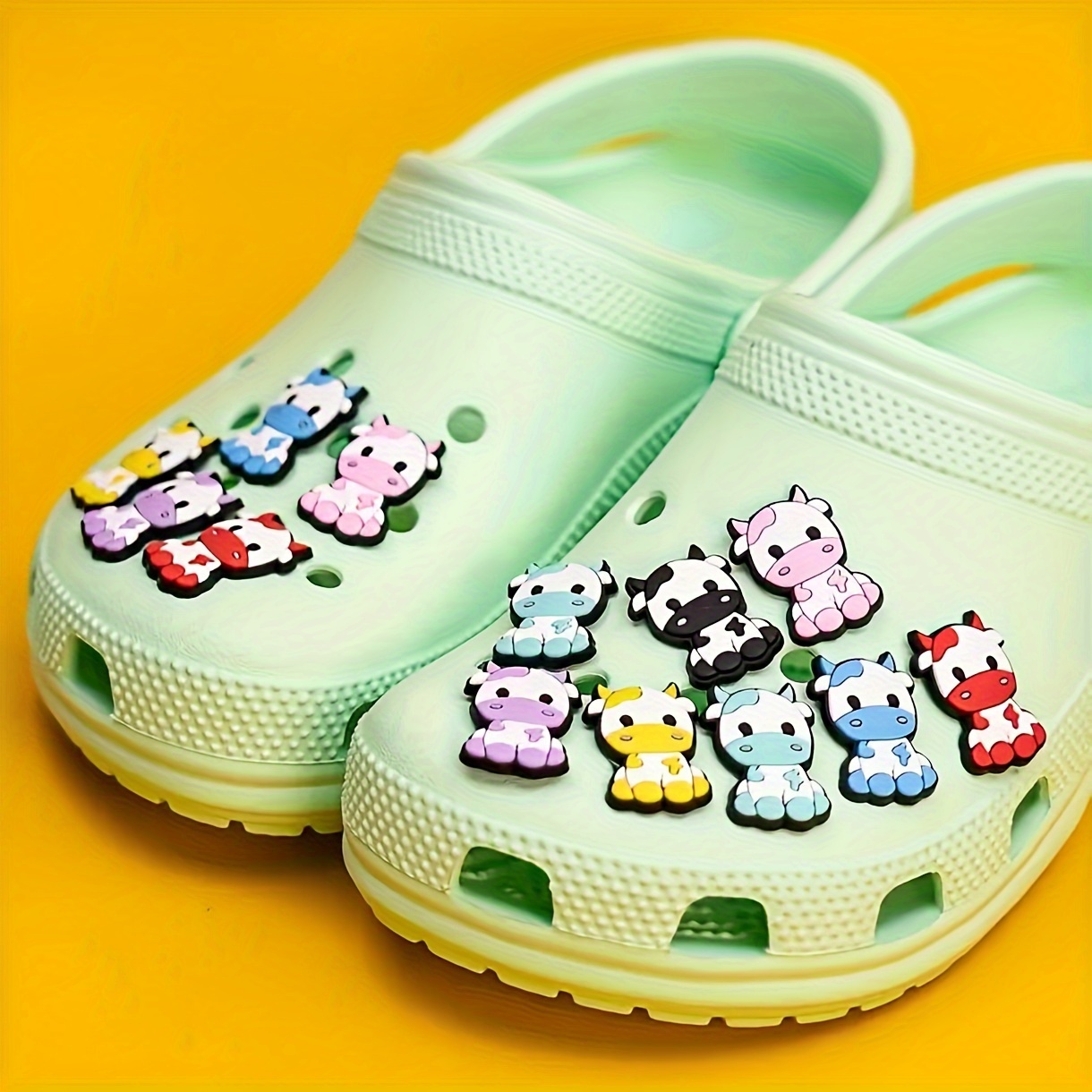 Fish Shoe Charms Cute Cartoon Various Clogs Sandals Women - Temu