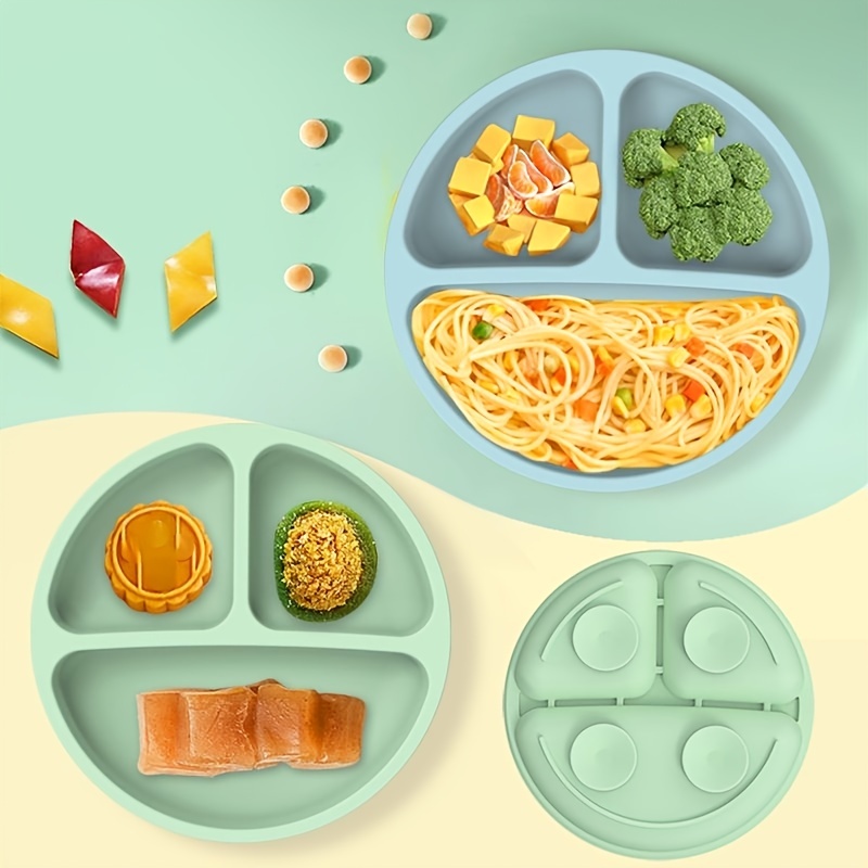 Spill Proof Silicone Suction Bowls for Babies, Strong & Safe Mealtime