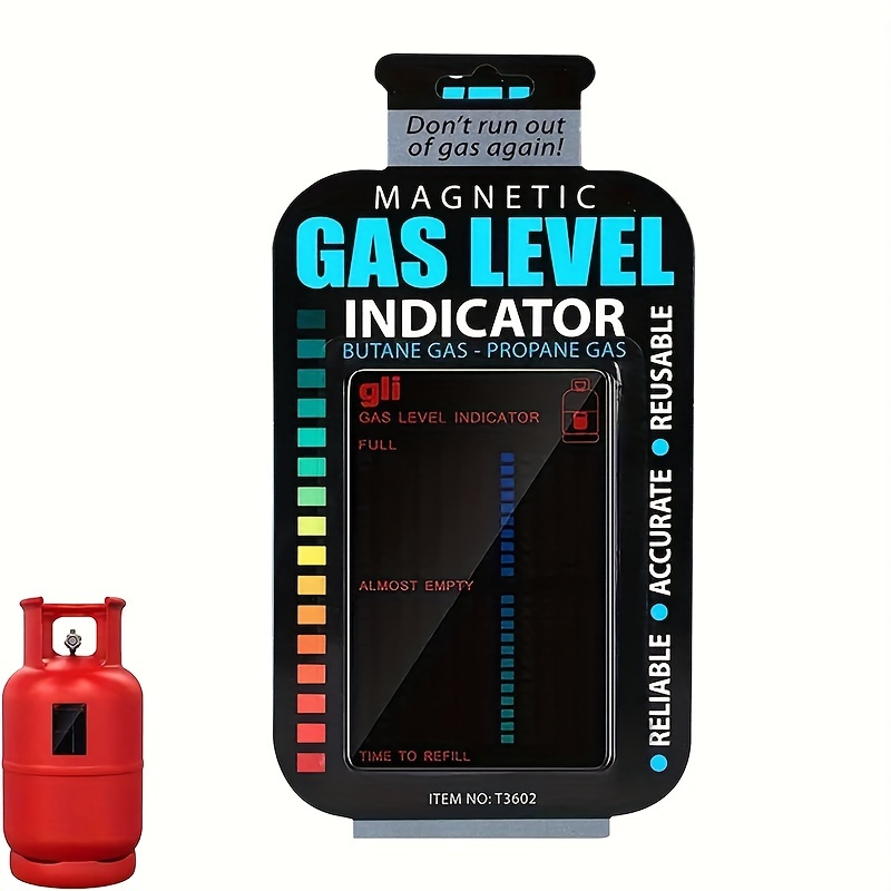 Gas Level Indicator Propane Butane LPG Fuel Gas Tank Level Indicator  Magnetic Gauge Caravan Bottle Temperature Measuring Stick - AliExpress
