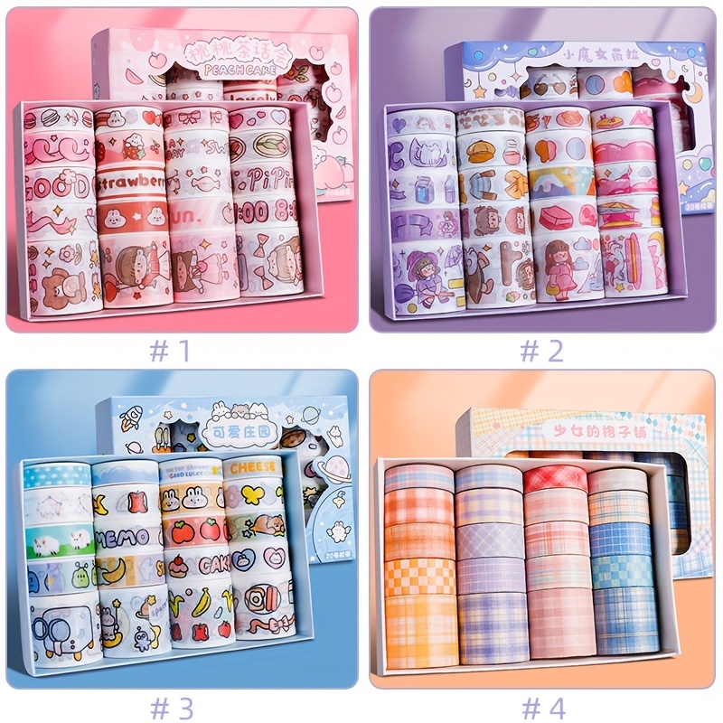 13PC Set Cute Friends Decorative Washi Tape Collection – my kawaii office