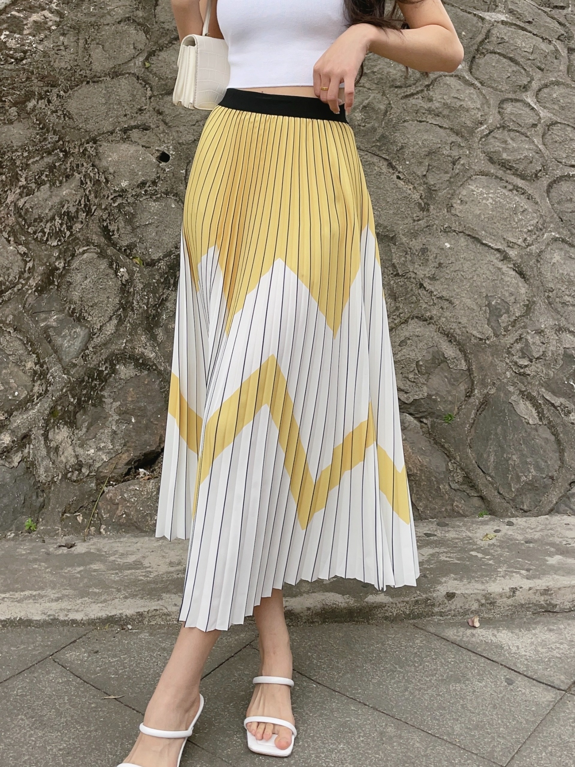Skirt Yellow - Temu
