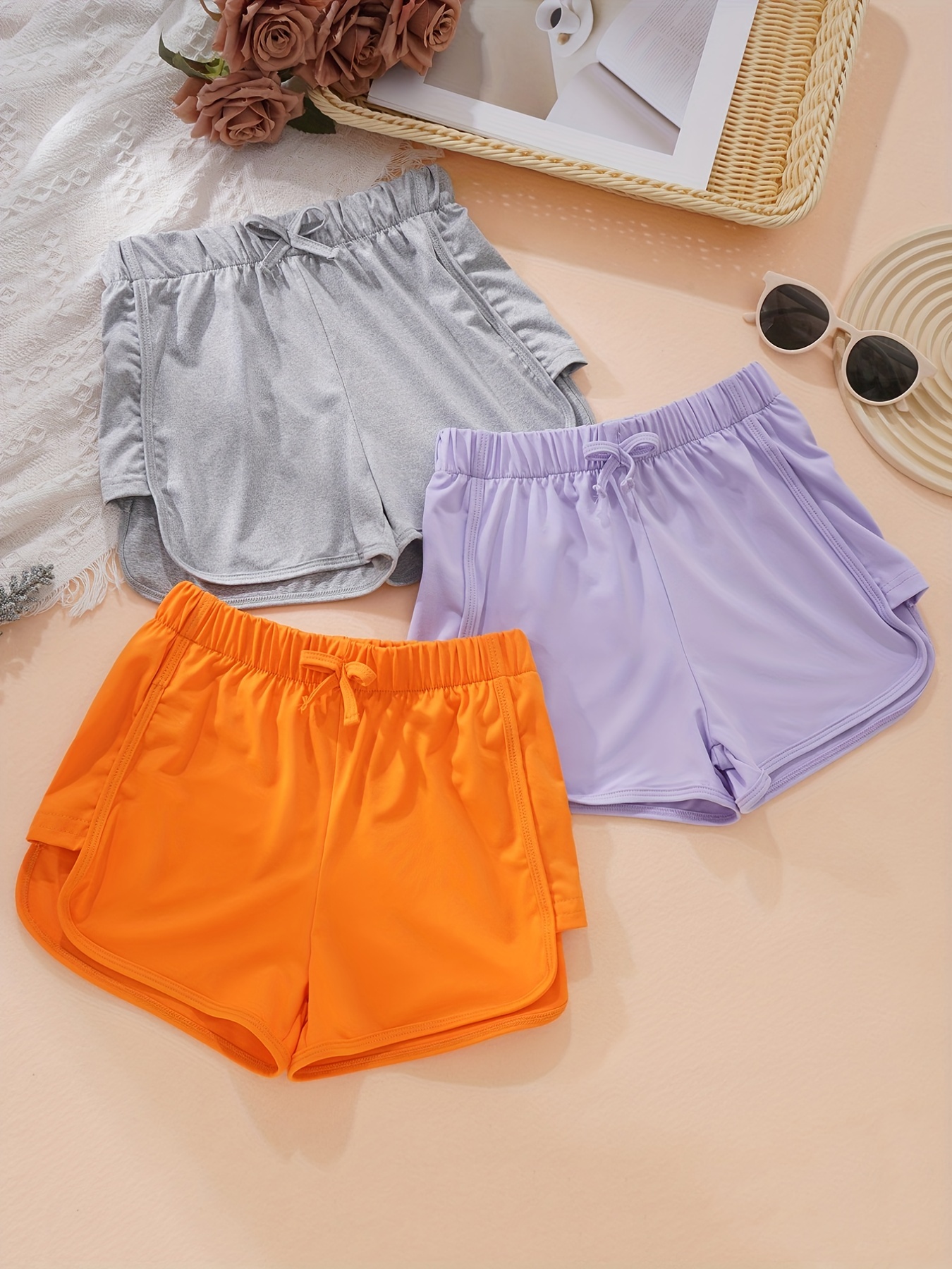 Factory New Design Quick Dry Cute Stylish 2 in 1 Athletic Shorts for Kids  Girls, Customize Elastic Waist Running Sports Shorts with Pockets on Inner  Liner - China Daily Sportswear for Kids Girls and Cute Shorts for Youth  price