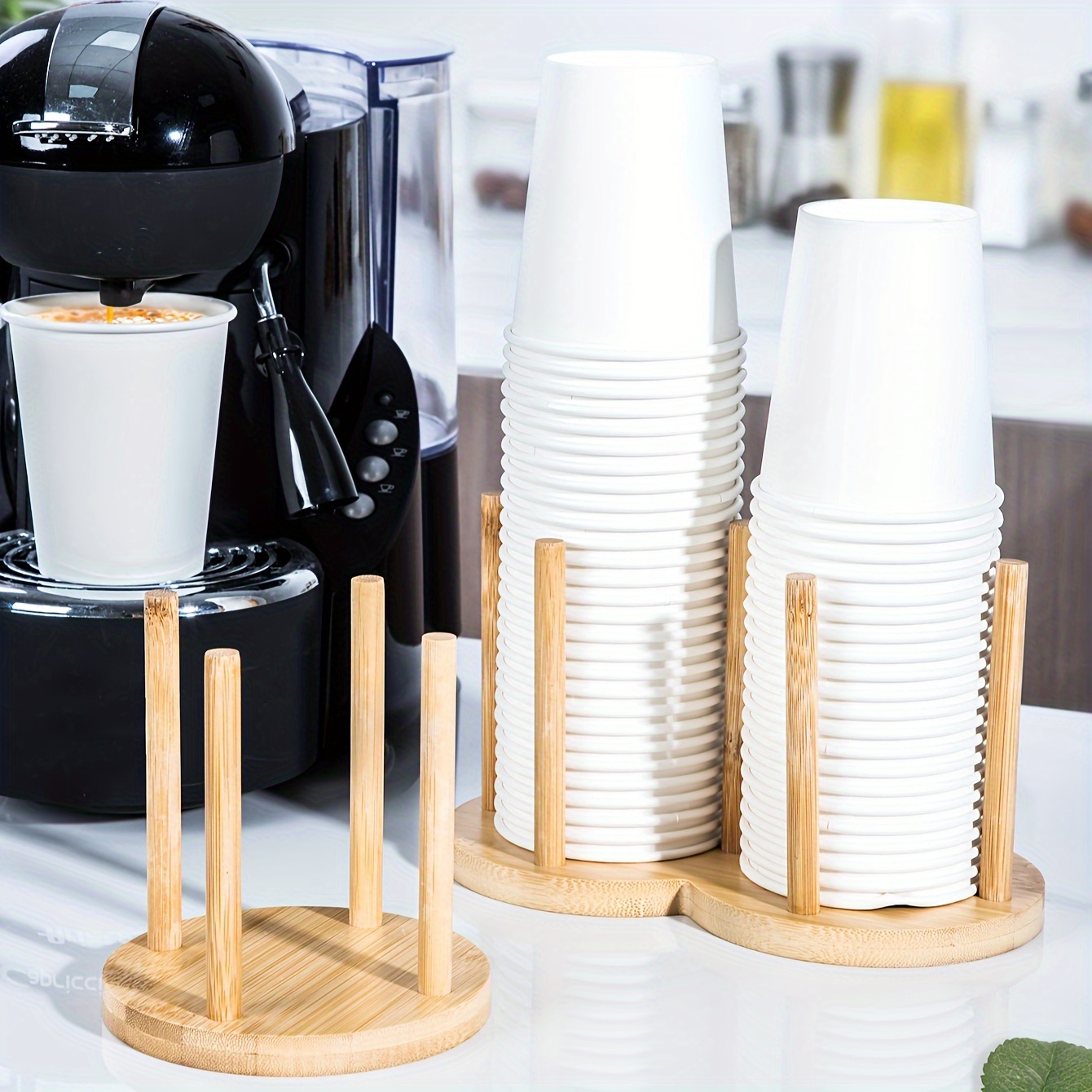 1 Pc Thickened Oblique Four grid Coffee Milk Tea Cup Holder - Temu