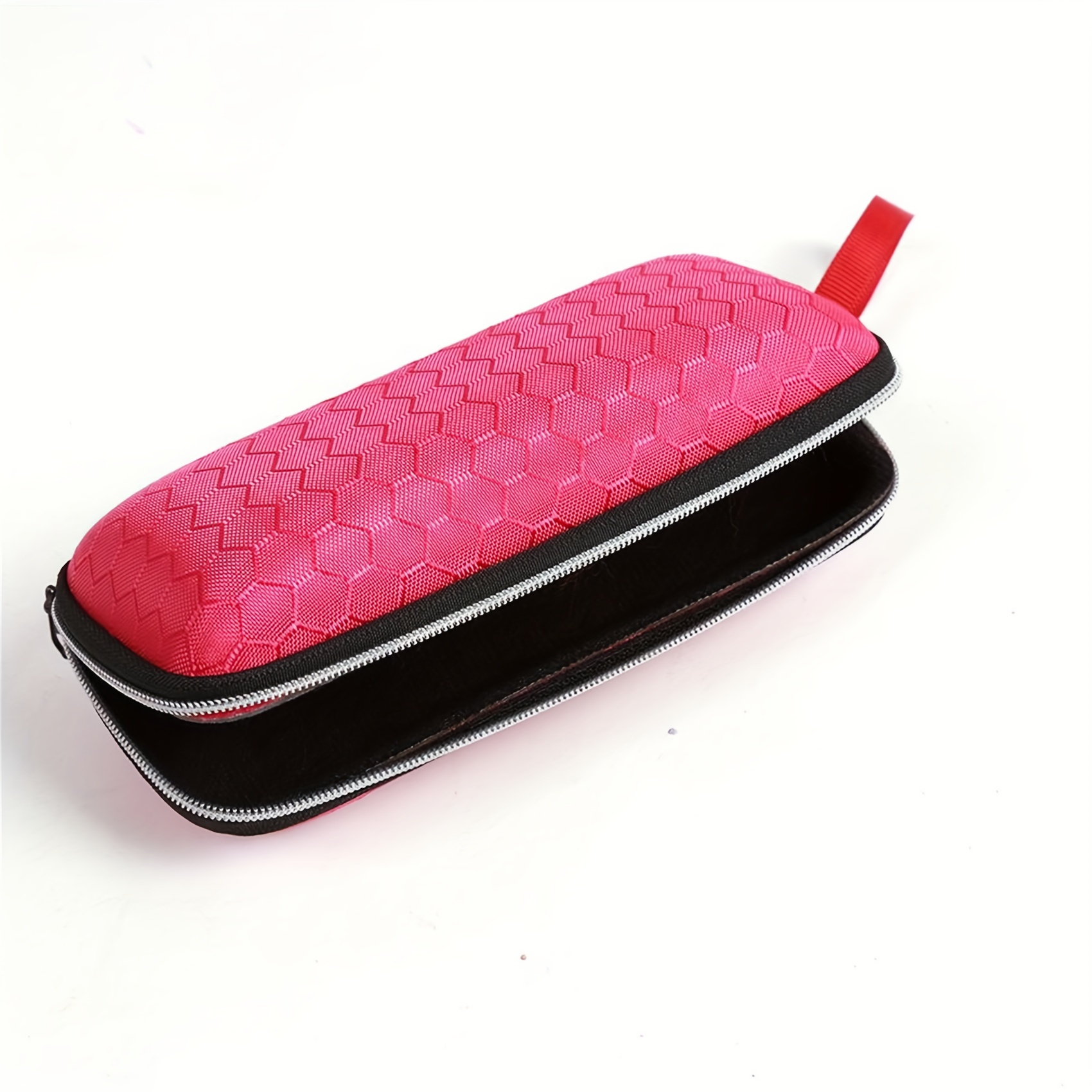 Honeycomb Glasses Case Zipper Sunglasses Storage Box