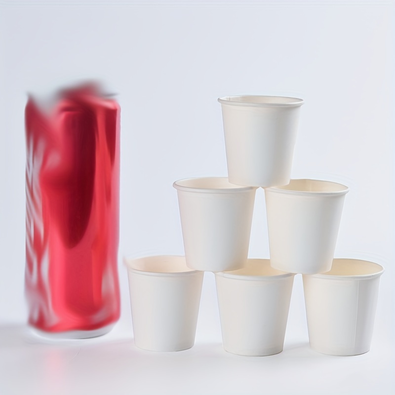  Tazas de café desechables, 240 tazas de té de plástico, tazas  de café transparentes de plástico duro de 2 onzas, vasos para beber, juego  de vasos para fiestas de té a