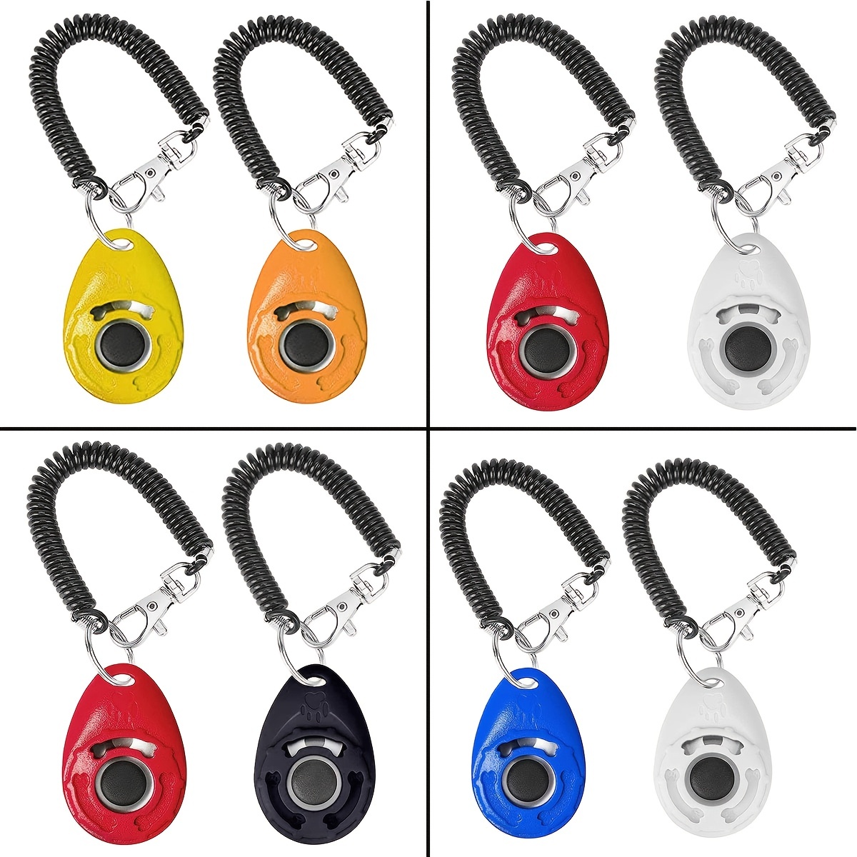 Dog Training Clickers, Click Sound Snapper Dog Training Sounder Clicker For  Pet Training Supply - Temu