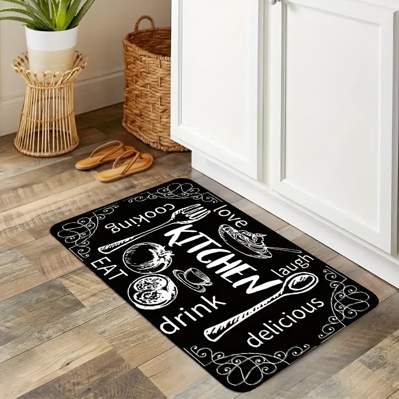 1pc Buffalo Check Anti Fatigue Kitchen Rugs Alfombras Cocina - Temu