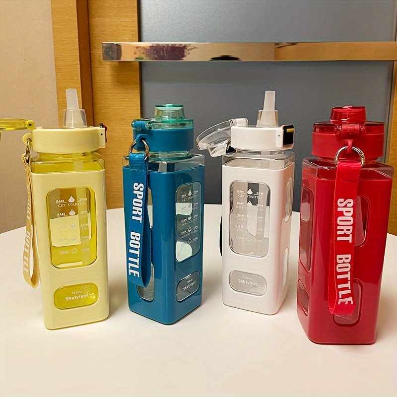 Lock lock Sports Water Bottle Portable Plastic Cup - Temu
