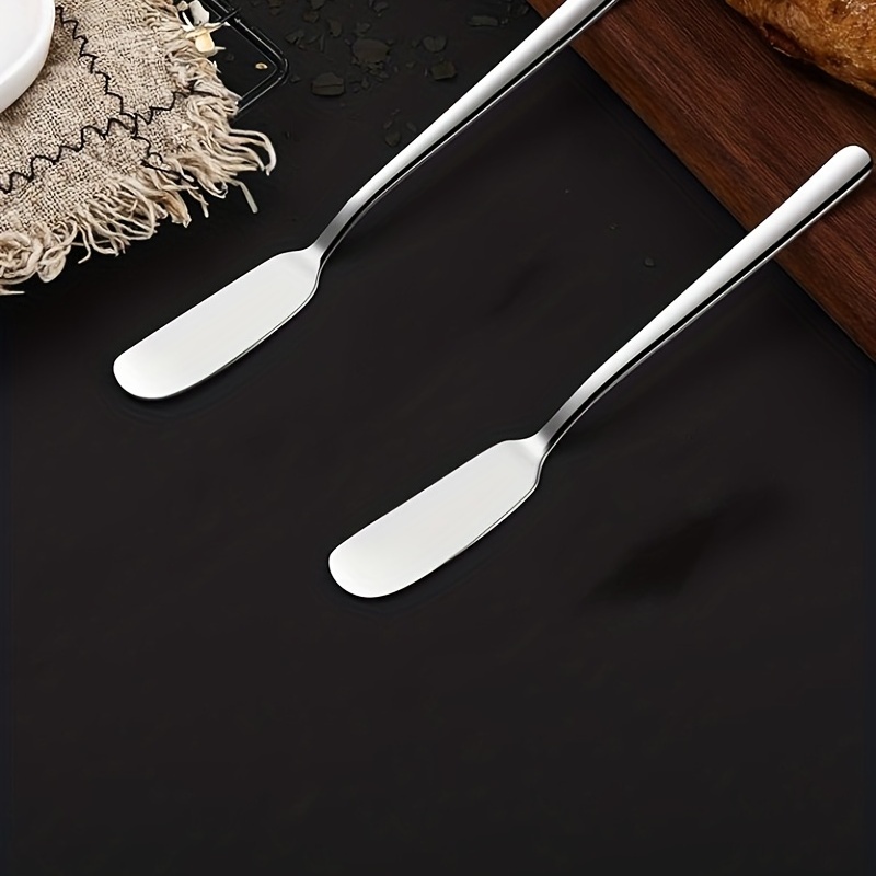 Long Handle Stainless Steel Butter Knife Spatula Perfect For - Temu