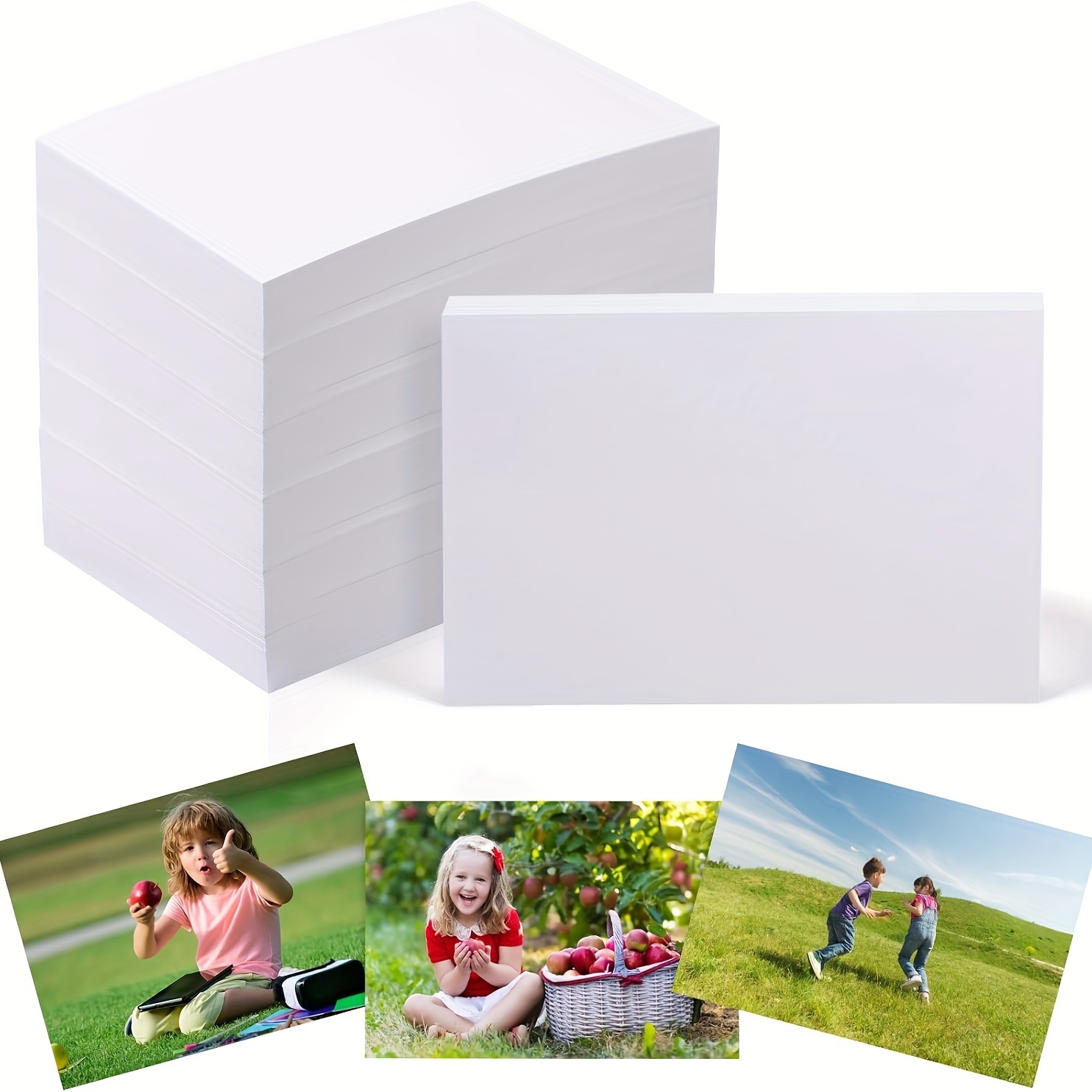 Photo Paper For Printer Picture Printer Paper Glossy White - Temu