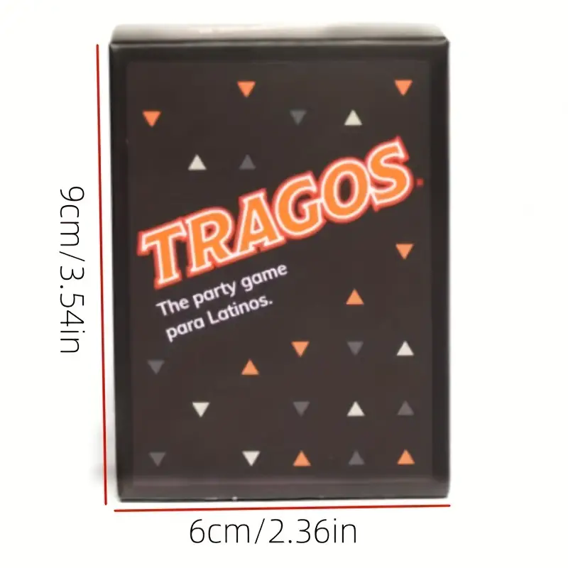 Tragos Original Game For Latinos, Relatable Hilarious Cultural Spanglish Card  Game, Gift For Adults Students, Families Party, Halloween Party Supplies -  Temu