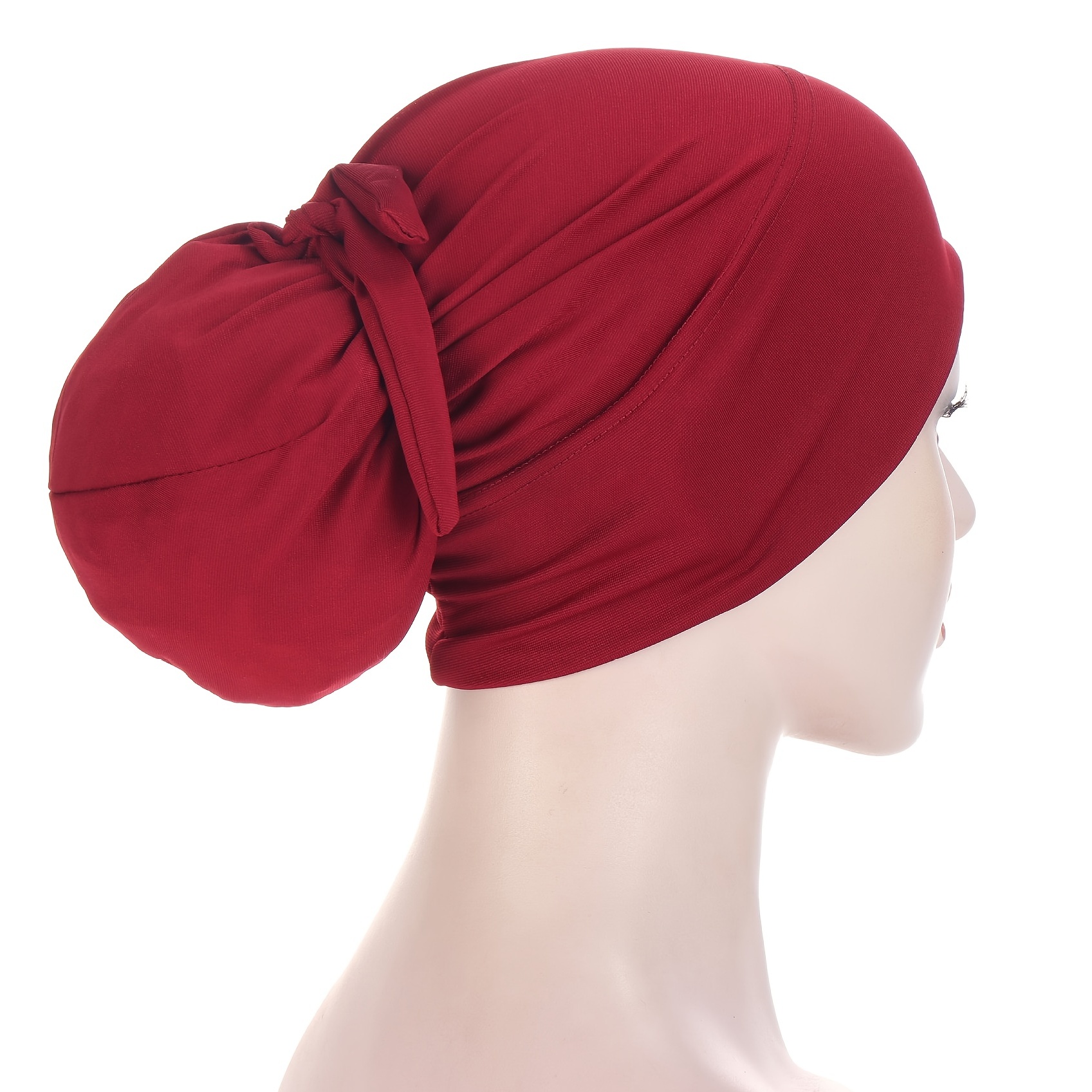 Strappy Beanie Turban Cap Headwear for Women