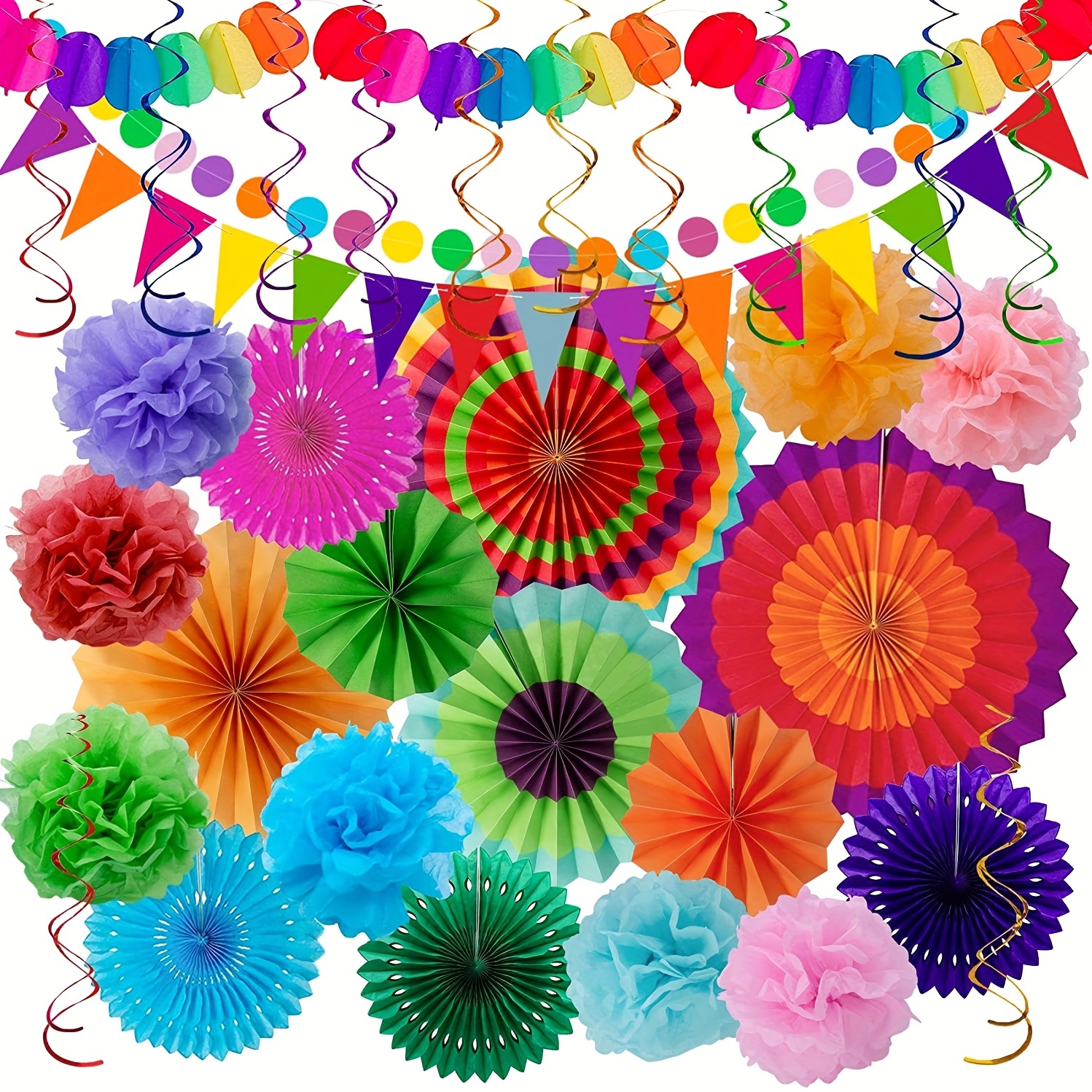 Kit de guirnalda de globos de neón de 150 piezas, arco de globos de neón  que brilla en la oscuridad con lunares amarillo neón, naranja, rosa, azul y